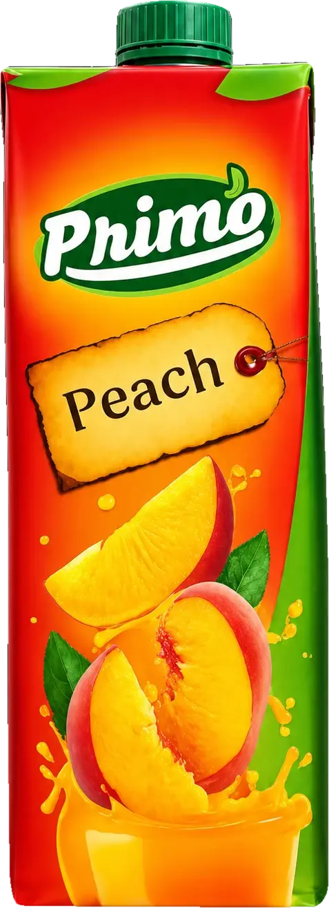 Primo Fruit Drink Peach 1 L carton